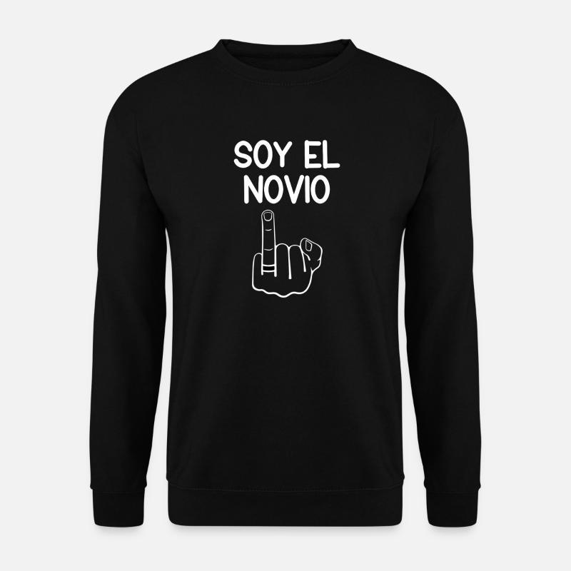Ich bin der Abschiedsbräutigam - Unisex Pullover - Schwarz