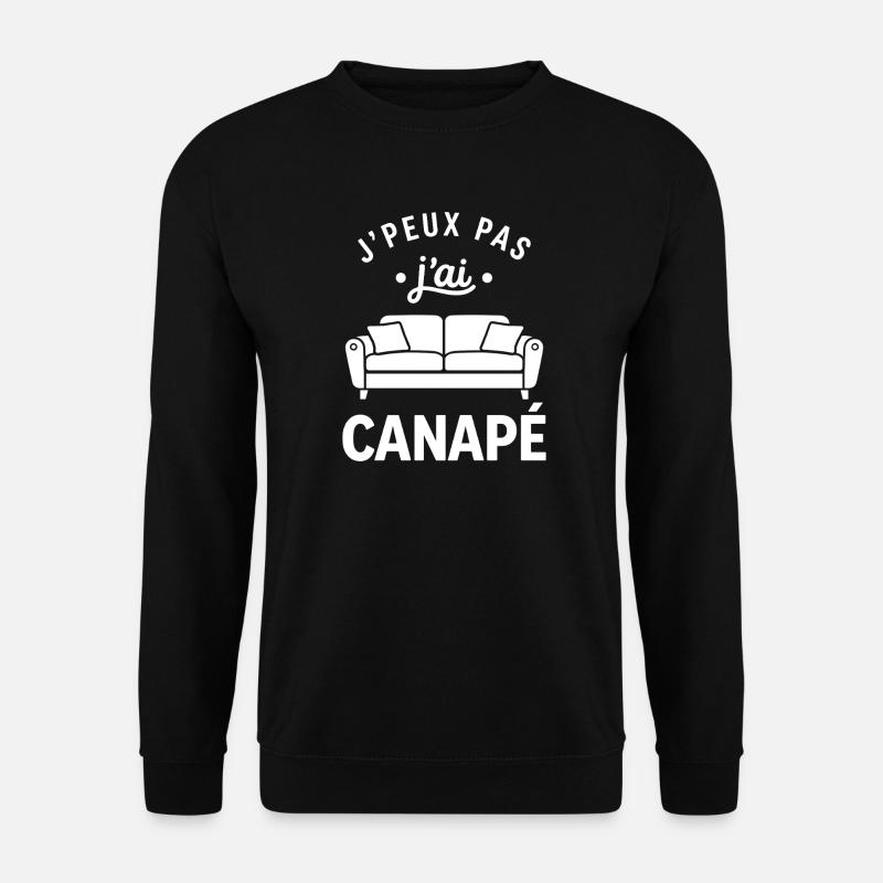 Sofa - Unisex Pullover - Schwarz