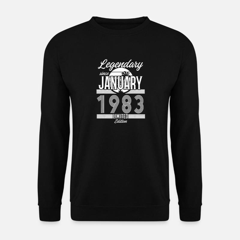 Legendäre Januarausgabe 1983 - Unisex Pullover - Schwarz