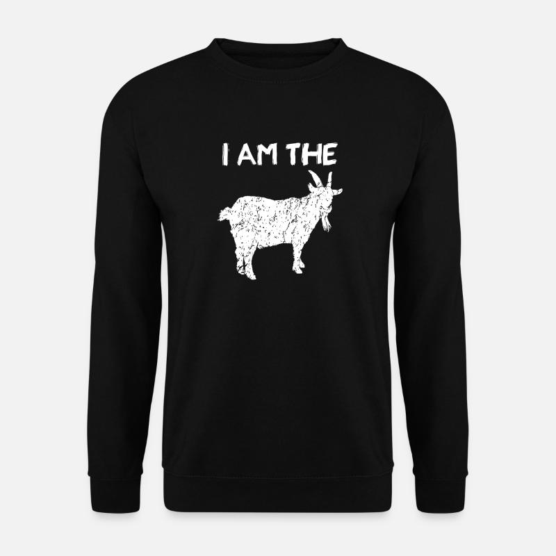 Ich bin die GOAT-Silhouette - Unisex Pullover - Schwarz