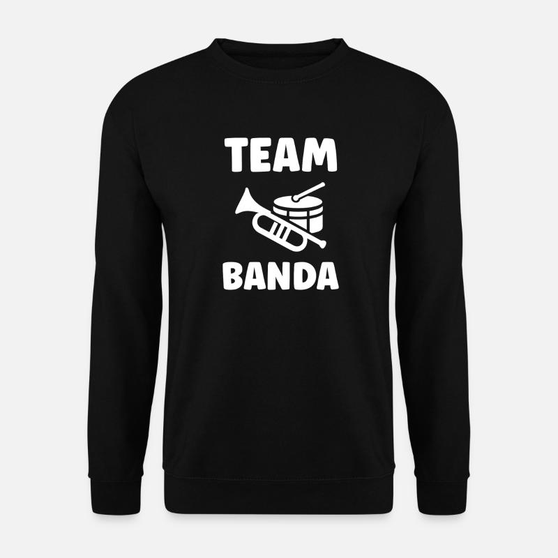 Team Banda Music Brass - Unisex Pullover - Schwarz