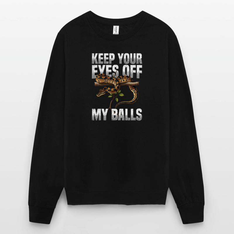 Python roi Serpents Amateurs de terrarium Python Sweat-shirt Unisexe
