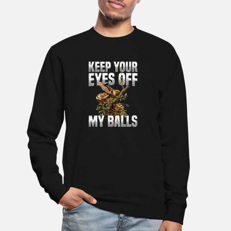 Python roi Serpents Amateurs de terrarium Python Sweat-shirt Unisexe