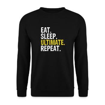 Mange Sommeil Ultime Répétition - Sweat-shirt Unisexe - noir - Devant - Alina (178cm) & Michal (187cm)
