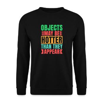 Volunteer Appreciation Crew Volunteer - Unisex Sweatshirt - black - Front - Alina (178cm) & Michal (187cm)
