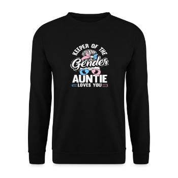 Fête de la Tante Gardienne du Sexe - Sweat-shirt Unisexe - noir - Devant - Alina (178cm) & Michal (187cm)