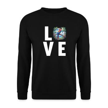 Aras Ara - Unisex Pullover - Schwarz - Vorne - Alina (178cm) & Michal (187cm)