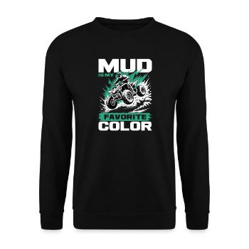 Quad ATV Garçons Hommes Quad Wheeler - Sweat-shirt Unisexe - noir - Devant - Alina (178cm) & Michal (187cm)