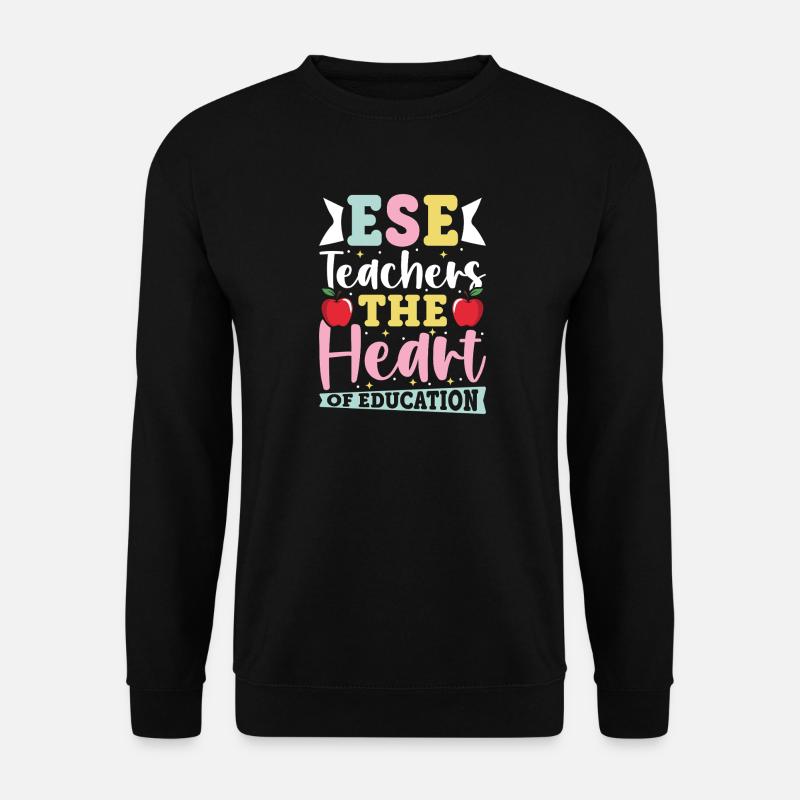 Cadeaux pour les enseignants ESE - Sweat-shirt Unisexe - noir