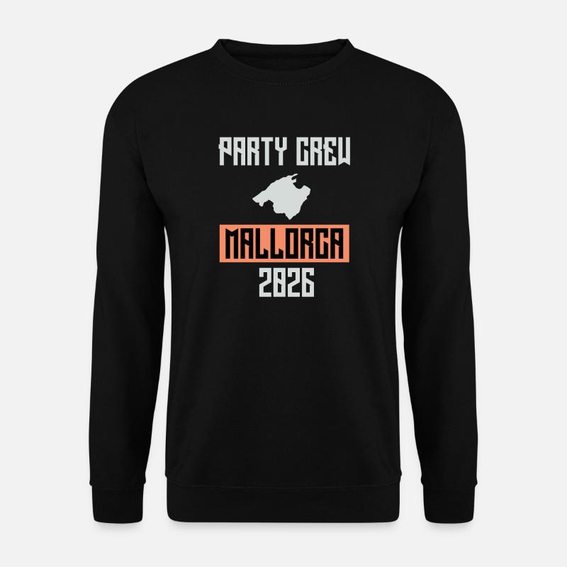 Mallorca, Party - Unisex Pullover - Schwarz