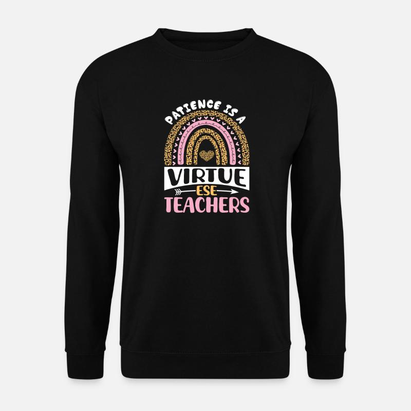 Geschenke für ESE-Lehrer - Unisex Pullover - Schwarz
