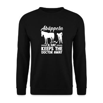 Équitation Amateurs de chevaux Écuries à cheval Chevaux - Sweat-shirt Unisexe - noir - Devant - Alina (178cm) & Michal (187cm)