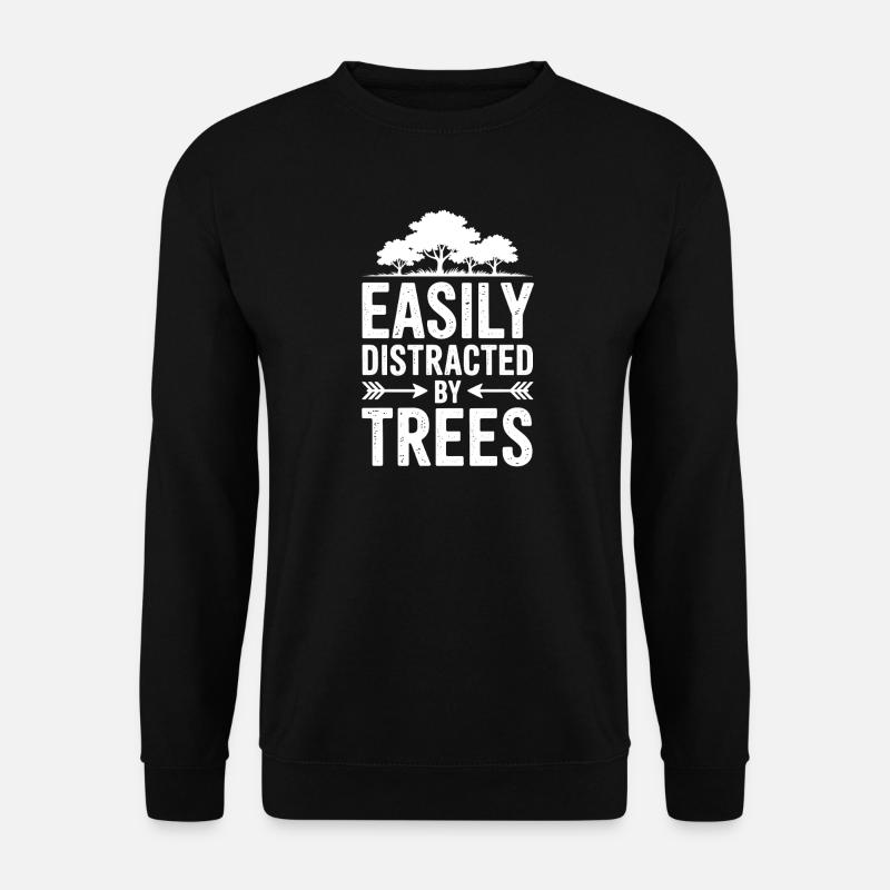 Bäume Sprüche Baum Lustiges Bäume Geschenk - Unisex Pullover - Schwarz