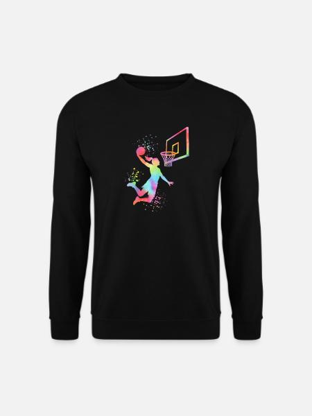 Basket-ball féminin - Sweat-shirt Unisexe - noir