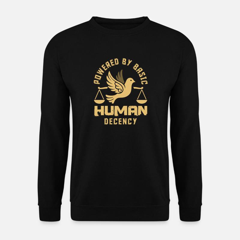 Radikalisiert Durch Grundlegenden - Unisex Pullover - Schwarz