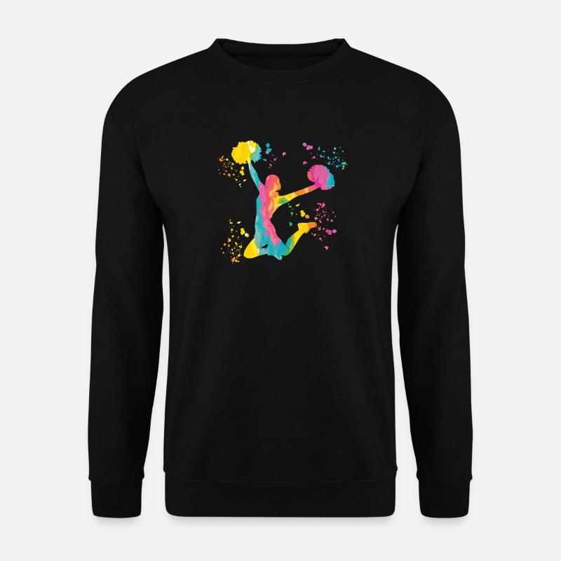 Cheerleader Cheer Mom Cheerleading - Unisex Pullover - Schwarz