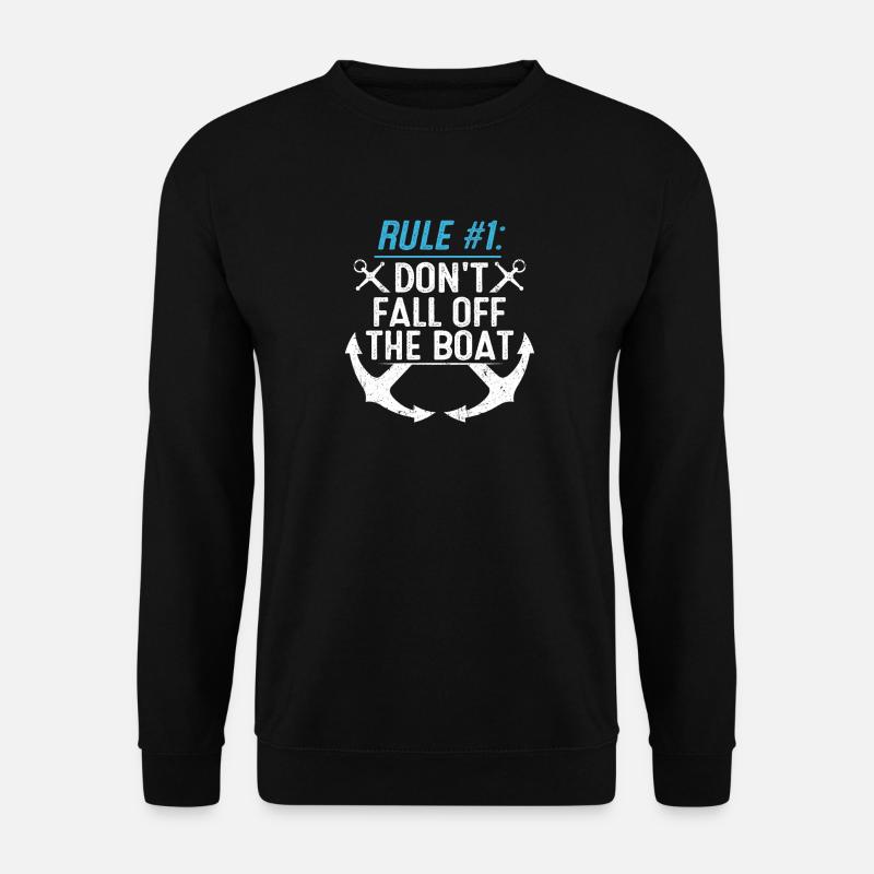 Ne tombe pas du bateau - Sweat-shirt Unisexe - noir