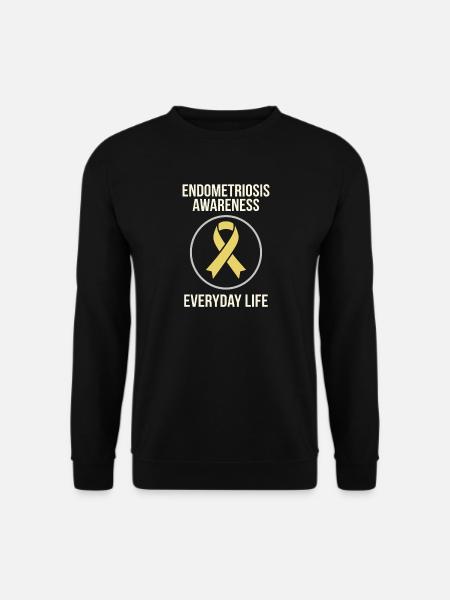 Endometriose-bewusstsein Endo Warrior - Unisex Pullover - Schwarz