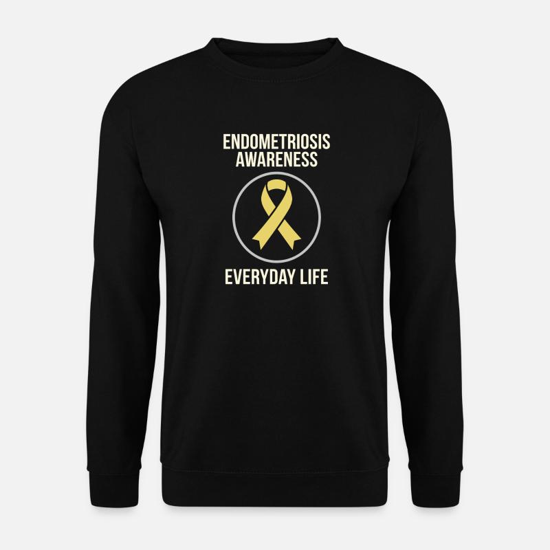 Endometriosis awareness Endo Warrior - Unisex Sweatshirt - black