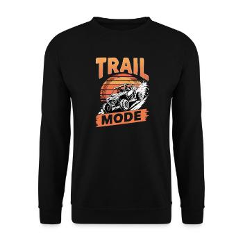 UTV Off Road 4 Wheeler Side by side - Unisex Pullover - Schwarz - Vorne - Alina (178cm) & Michal (187cm)