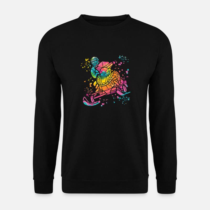 Snowmobile, Snowmobile, Snowmobile - Unisex Sweatshirt - black