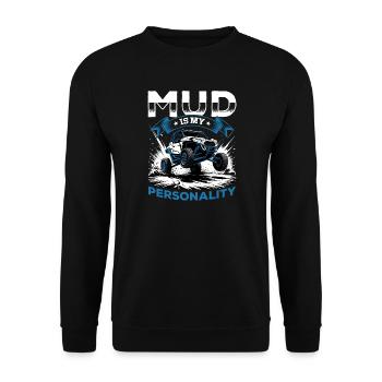 UTV Off Road 4 Wheeler Side by side - Unisex Pullover - Schwarz - Vorne - Alina (178cm) & Michal (187cm)