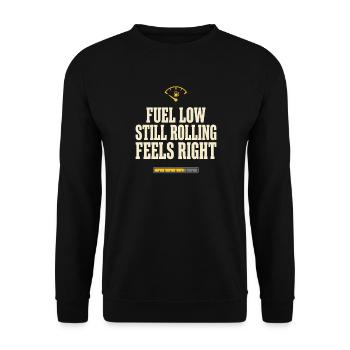 Truck Sim Truck Simulator Sim Trucker Long Haul - Unisex Sweatshirt - black - Front - Alina (178cm) & Michal (187cm)