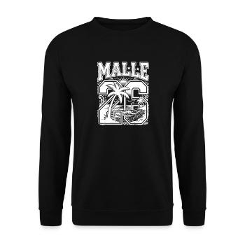 Plage de Malle 2026 Jersey - Sweat-shirt Unisexe - noir - Devant - Alina (178cm) & Michal (187cm)