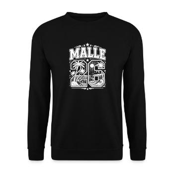 Malle 26 Trikot Mallorca 2026 - Unisex Pullover - Schwarz - Vorne - Alina (178cm) & Michal (187cm)