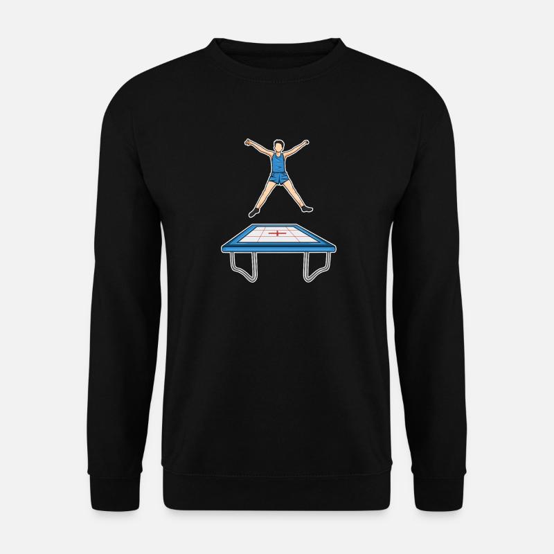 Lustiges Trampolin Kind - Unisex Pullover - Schwarz
