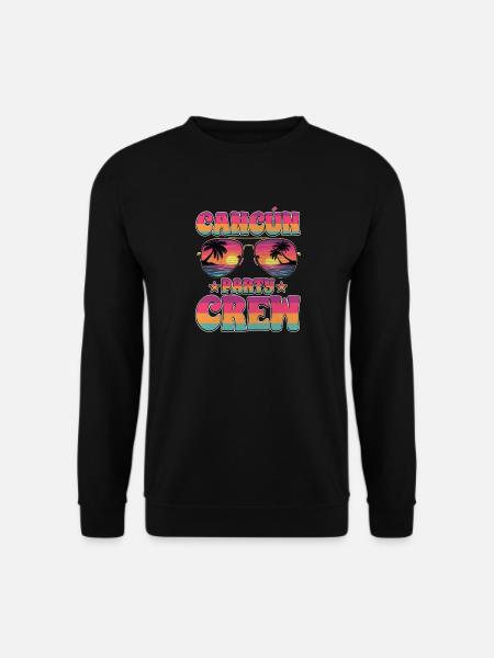 Cancun Party Crew - Unisex Pullover - Schwarz