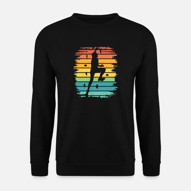 Bloc de bloc de Boulderer - Sweat-shirt Unisexe - noir