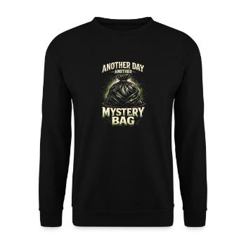 Daily Surprise Pack | Garbage Collection, Humor - Unisex Sweatshirt - black - Front - Alina (178cm) & Michal (187cm)