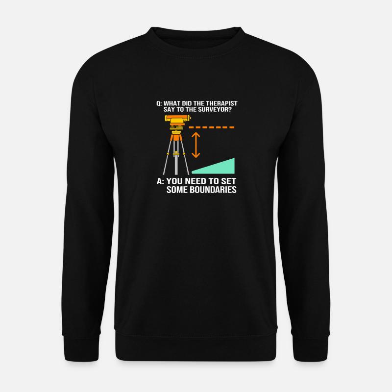 Surveyor - Unisex Sweatshirt - black