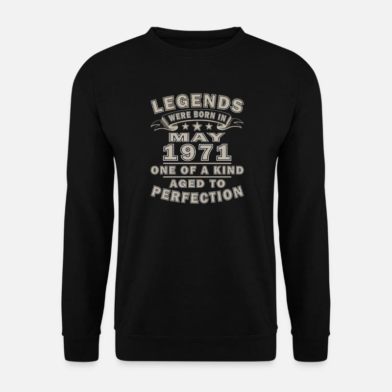 Mai 1971 – Mai 1971 - Unisex Pullover - Schwarz