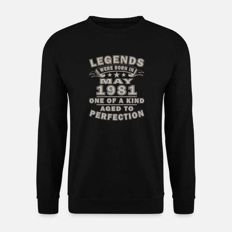 May 1981 - May 1981 - Unisex Sweatshirt - black