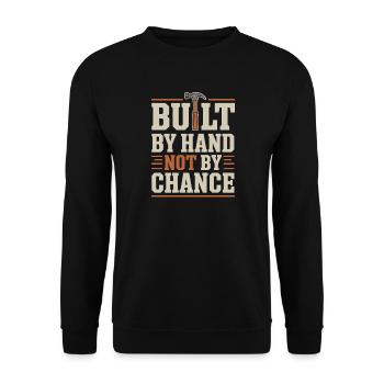 Blue Collar Lifestyle Blue Collar Pride Working - Unisex Sweatshirt - black - Front - Alina (178cm) & Michal (187cm)