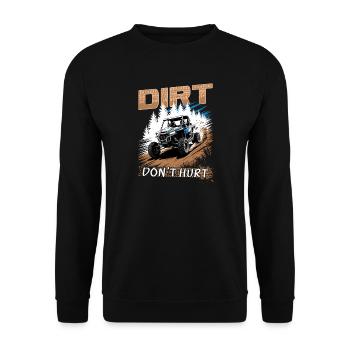 UTV Off Road 4 Wheeler Side by side - Unisex Pullover - Schwarz - Vorne - Alina (178cm) & Michal (187cm)