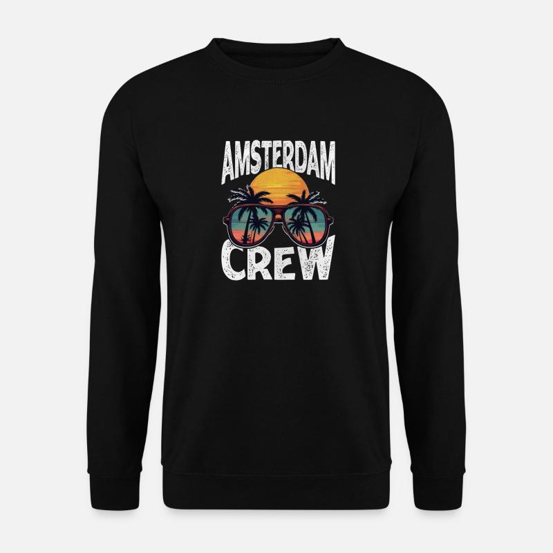 Amsterdam Crew - Unisex Sweatshirt - black