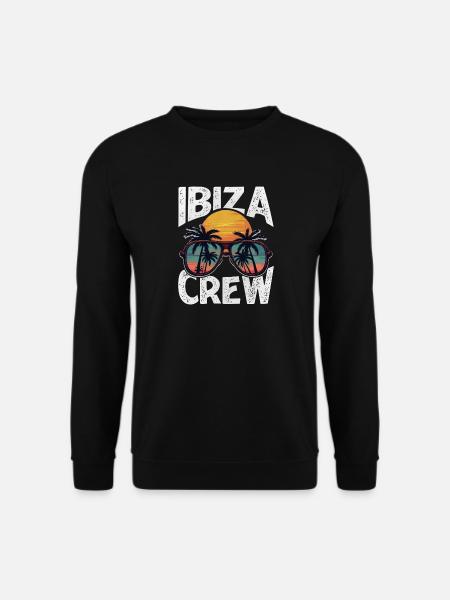 Ibiza Crew - Unisex Sweatshirt - black