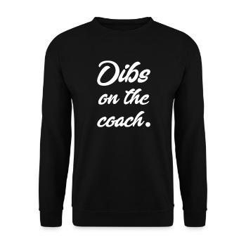 Je privilégie le car - Sweat-shirt Unisexe - noir - Devant - Alina (178cm) & Michal (187cm)