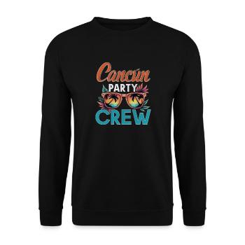 Équipe de Cancun - Sweat-shirt Unisexe - noir - Devant - Alina (178cm) & Michal (187cm)