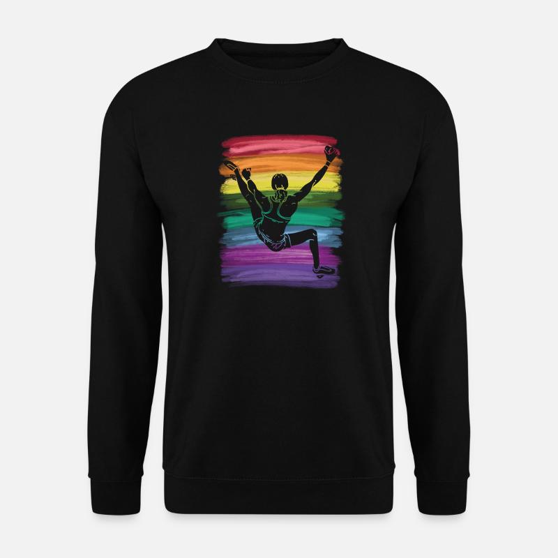 Boulderer Boulder Bouldering - Unisex Sweatshirt - black