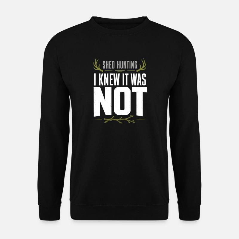 Scale-hunting-scale-hunter-antler-hunting-whitetail - Unisex Sweatshirt - black
