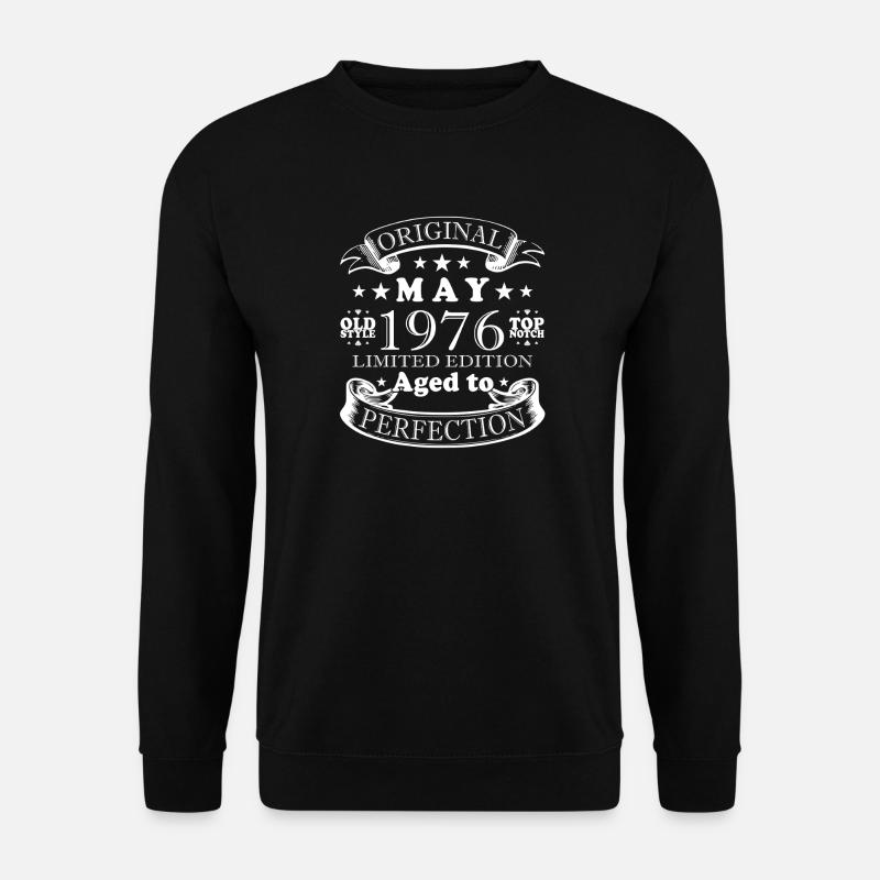 Birthday May 1976 - Unisex Sweatshirt - black