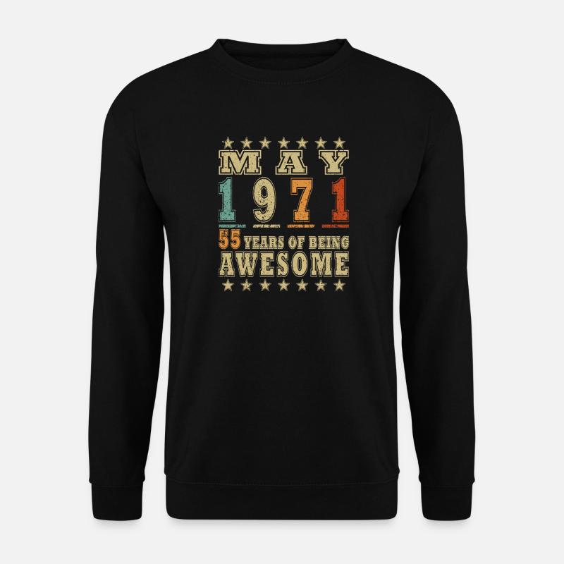 May 1971 – May 1971 - Unisex Sweatshirt - black