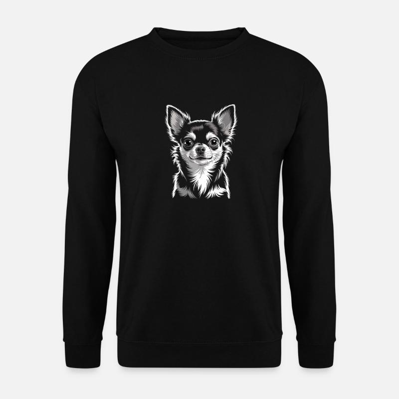 Chihuahua - Unisex Pullover - Schwarz