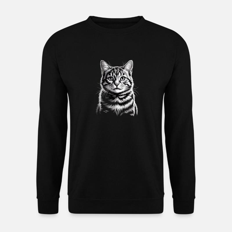 Britisch Kurzhaar BKH - Unisex Pullover - Schwarz