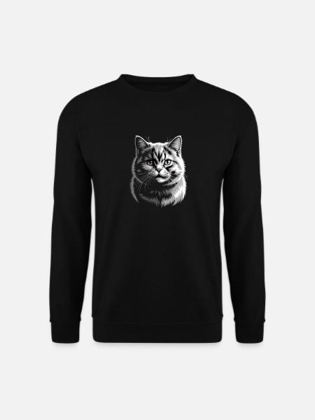 Britisch Kurzhaar BKH - Unisex Pullover - Schwarz