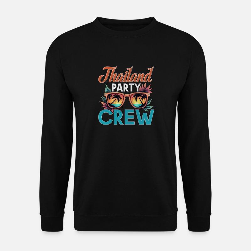 Équipage thaïlandais - Sweat-shirt Unisexe - noir